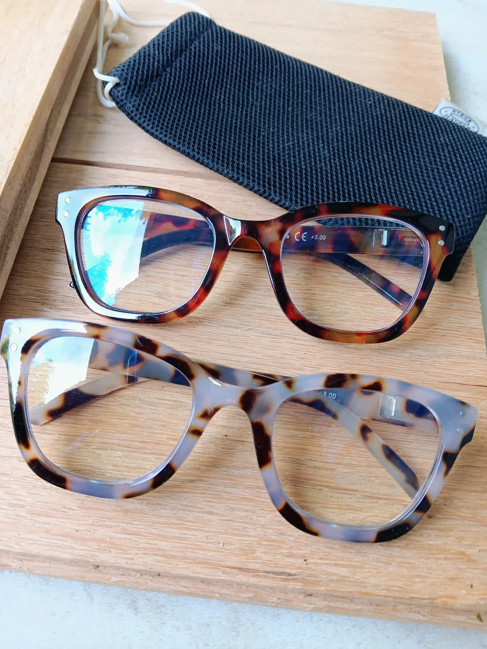 Tortoise Shell Retro Style Readers +3.0 - Picture 1 of 4